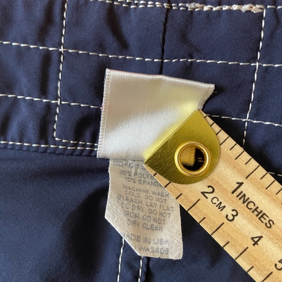 Birdwell Beach Shorts Womens Size 0 Blue Britches Boardshort Stretch - Picture 4 of 7